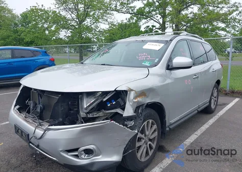 2014 Nissan Pathfinder Sl z USA, uszkodzony, nr VIN 5N1AR2MN0EC715471